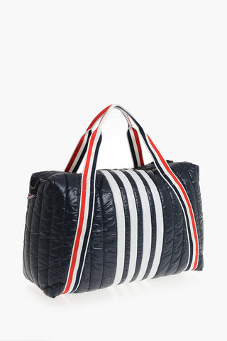 Borsa Tote in Nylon Con Stemma Iconico