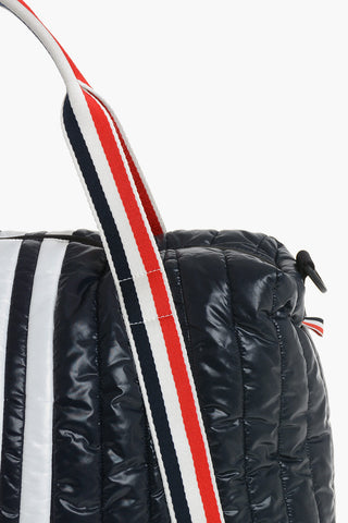 Borsa Tote in Nylon Con Stemma Iconico