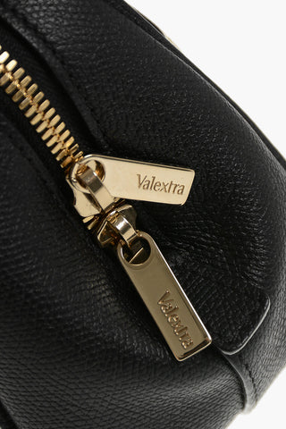 Handtasche Aus Zweifarbigem Leder Mit Standfüßchen