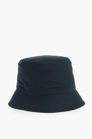 Bucket Hat aus Baumwolle mit besticktem Logo