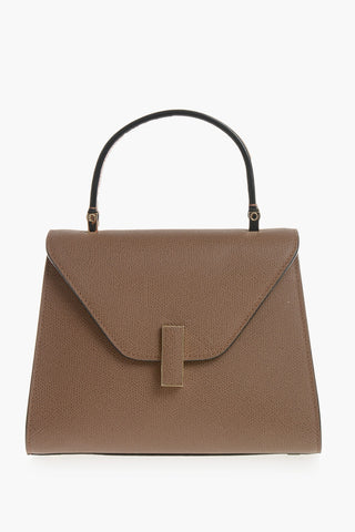 Saffiano Leather Mini Bag With Gold-Effect Details