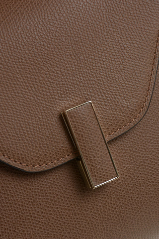 Saffiano Leather Mini Bag With Gold-Effect Details