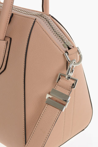 Tote Bag Aus Leder Mit Doppelgriffen