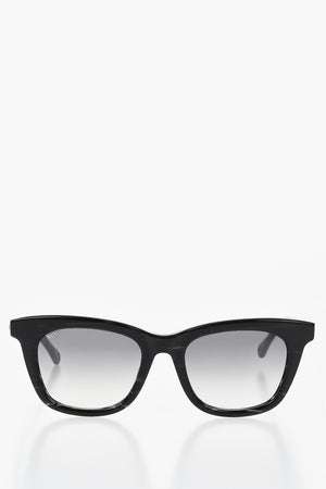 Wayfarer Sunglasses with Gradient Lenses