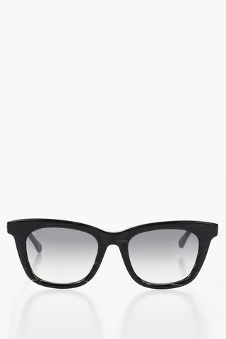 Wayfarer Sunglasses with Gradient Lenses