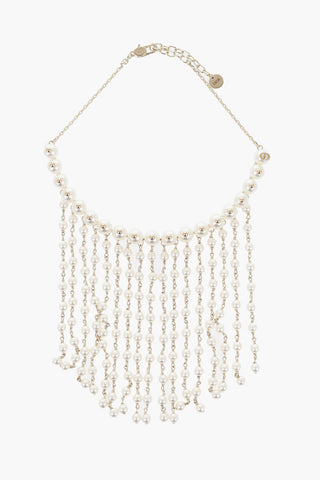 Choker D-VINITY with Multiple Chains Embellished with Resin Pearls