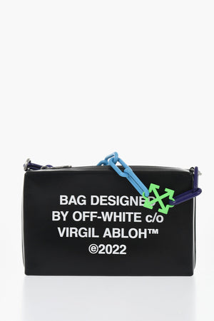 Borsa a Spalla BAG DESIGNED in Pelle con Catena Multicolor