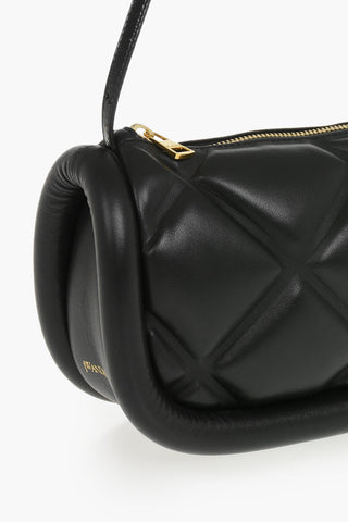 Schultertasche THE BUMPER Aus Gesteppstem Leder