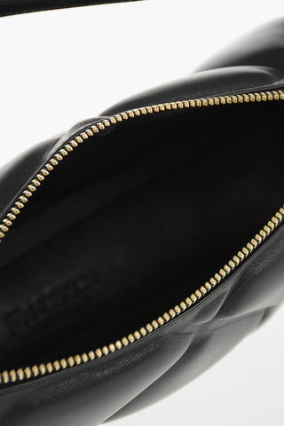 Schultertasche THE BUMPER Aus Gesteppstem Leder