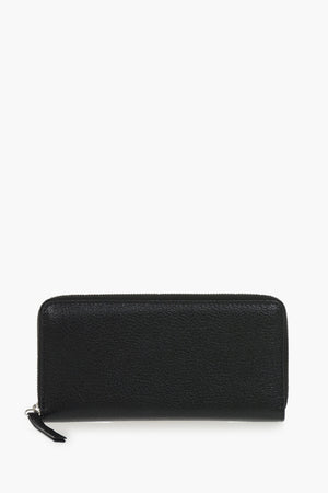 MM11 Continental Leather Wallet with Zip Closure
