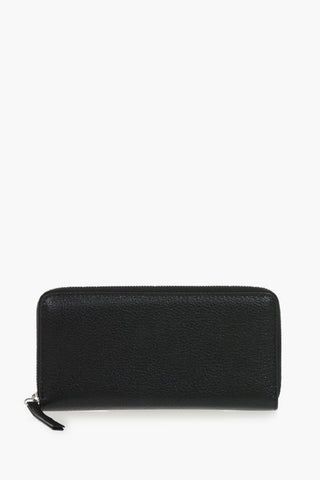 MM11 Continental Leather Wallet with Zip Closure