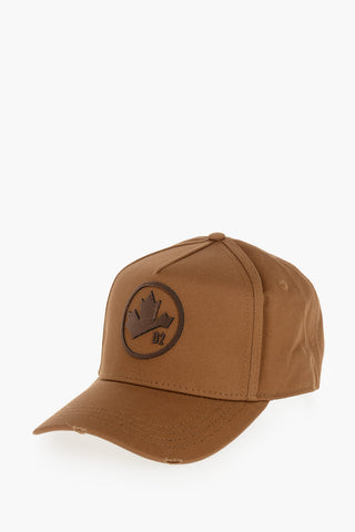 Baseball Cap LEAF With Velour Detail