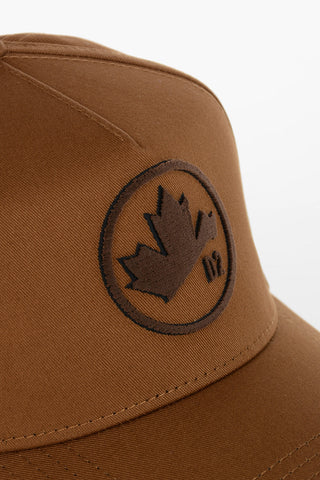 Baseball Cap LEAF With Velour Detail