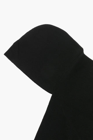 Wool Scarf with Jacquard Logo