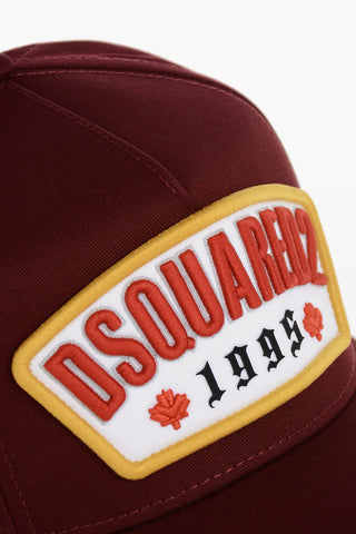 Gabardine Baseball Cap with Embroidered Patch