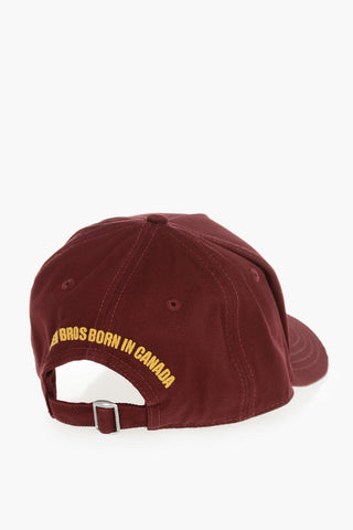 Gabardine Baseball Cap with Embroidered Patch