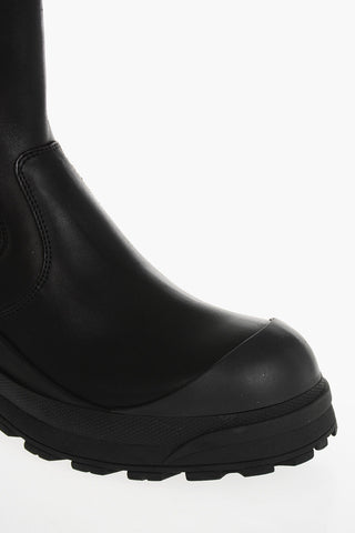 Leather Chelsea Ankle Boots URBAN with Lug Sole