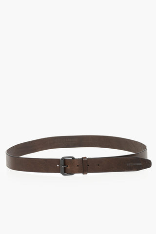 Ledergürtel Mit Klassischer Schnalle 30mm
