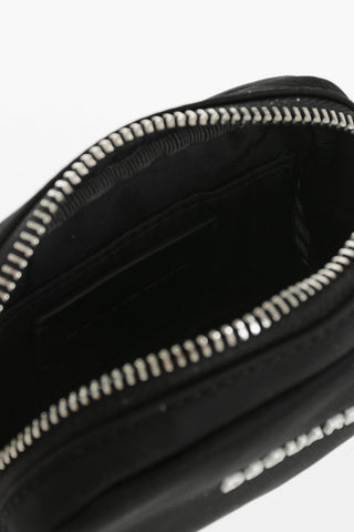 Mini Nylon Makeup Pouch with Zip Closure