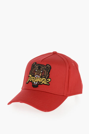 Baseball Cap BEAR With Embroidered Appliqué