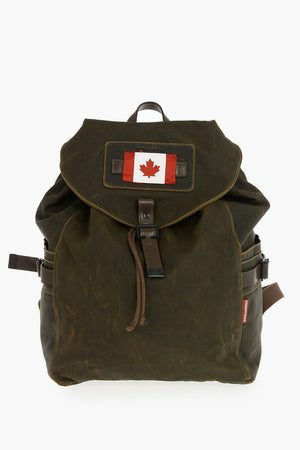 Vintage Backpack FLAG With Side Pockets