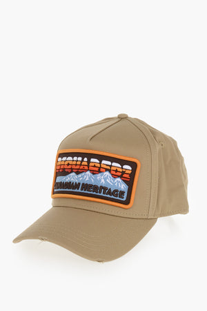 Baseball Cap with Embroidered Patch