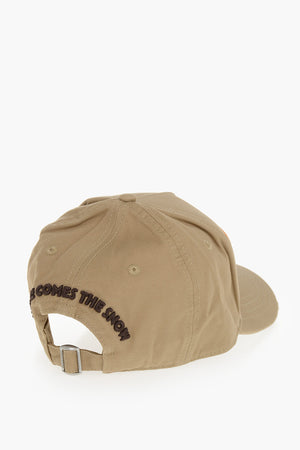 Baseball Cap with Embroidered Patch