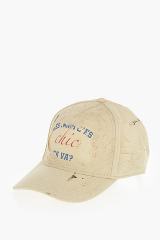 Baseballkappe CHIC Mit Distressed-Design