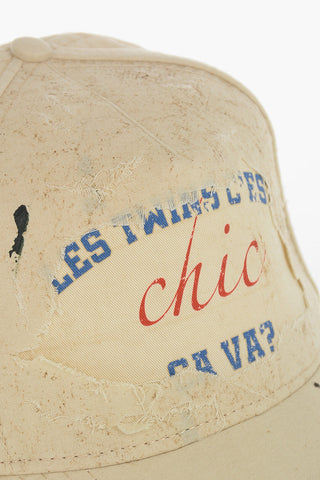 Baseballkappe CHIC Mit Distressed-Design