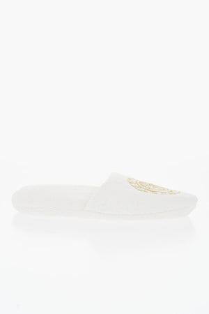 Cotton Terry Slippers MEDUSA With Embroidered Logo