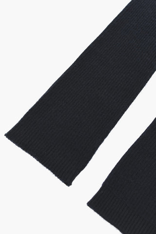 Ribbed Mixed Cashmere Sleeves