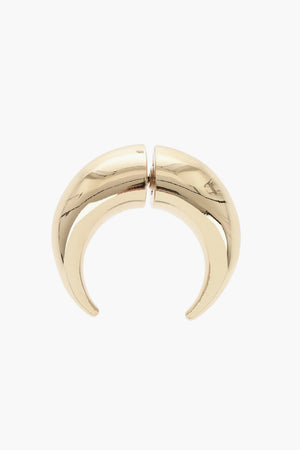 Orecchino Singolo MOON con Finish Dorato