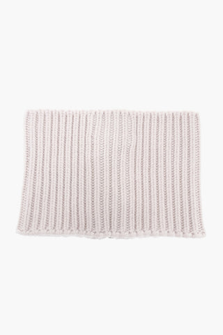 Pure Cashmere Neck Warmer with Zip