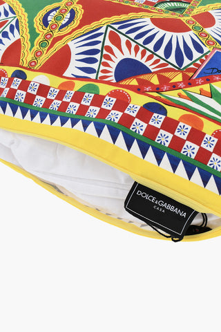60x60 CARRETTO Cushion with Iconic Motif