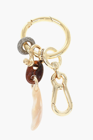 Gold Charm CHATELAINE with Pendants