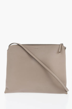 Leather Crossbody Bag TWIN with 2 Compartments