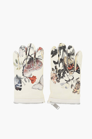 Modular Printed Leather Gloves