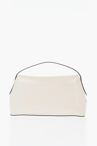 Brushed Leather Handbag T-LOCK