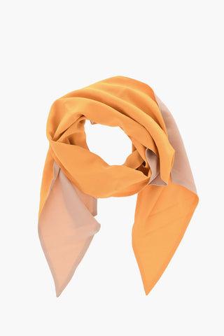 Two-Tone Silk Scarf