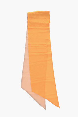 Two-Tone Silk Scarf