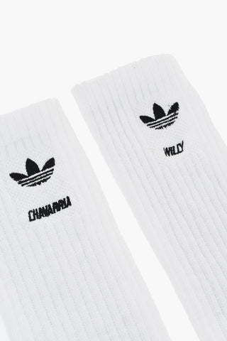 Set Mit 3 Terry-Socken WILLY Mit Gesticktem Logo