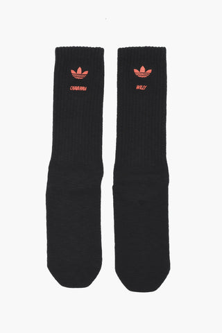 Set Mit 3 Terry-Socken WILLY Mit Gesticktem Logo