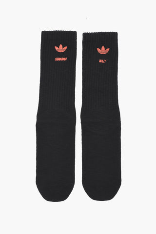 Set Mit 3 Terry-Socken WILLY Mit Gesticktem Logo