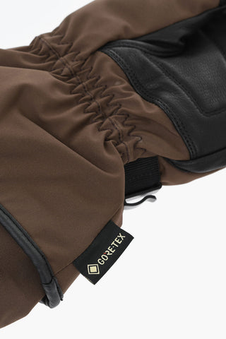 MONCLER X REUSCH Gore-Tex Ski Gloves with Drawstring