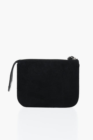 Suede Zip Pouch