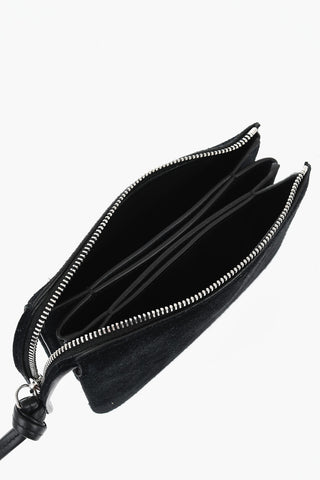 Suede Zip Pouch