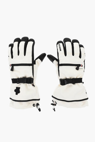 MONCLER X REUSCH Gorotex Ski Gloves with Drawstring