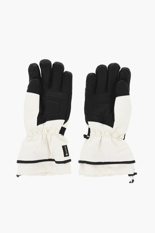 MONCLER X REUSCH Gorotex Ski Gloves with Drawstring