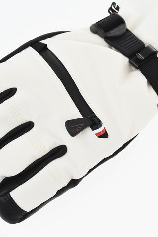 MONCLER X REUSCH Gorotex Ski Gloves with Drawstring