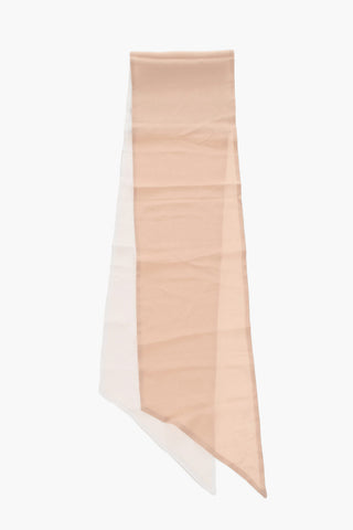 Two-Tone Silk Scarf